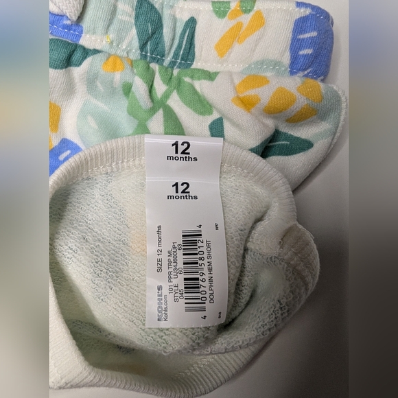 NWT Jumping Beans 3 Piece - 2 Tank Tops and 1 pair of Shorts - 12 Months - Picture 6 of 9